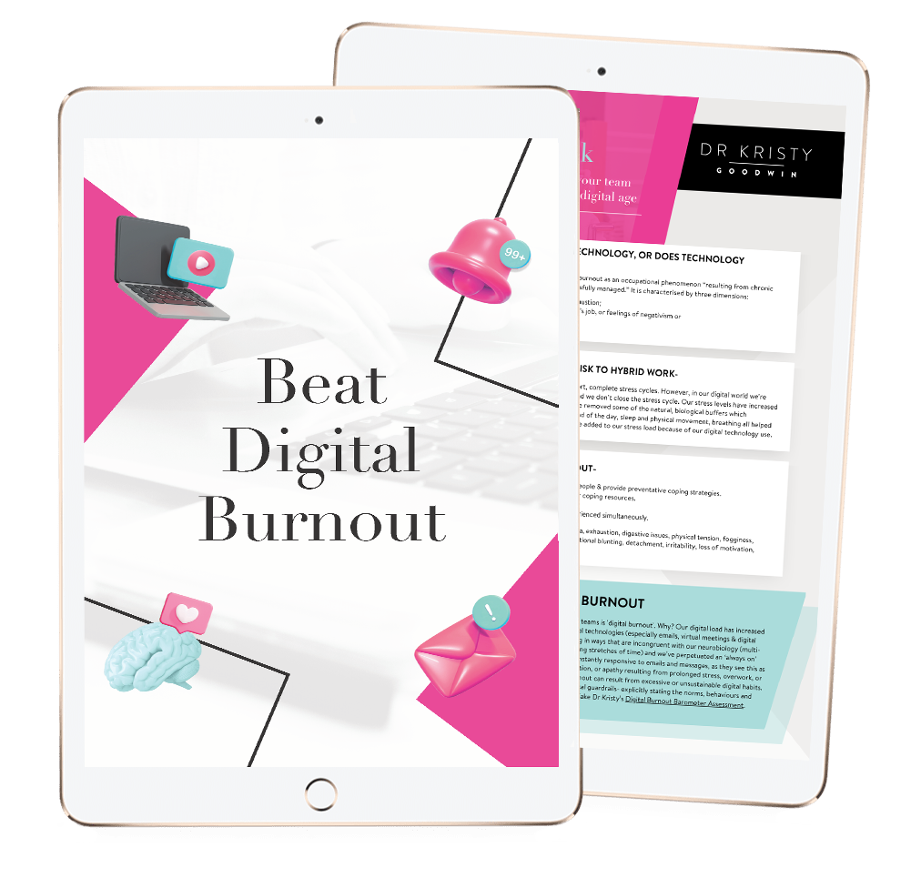 ipad - beat digital burnout